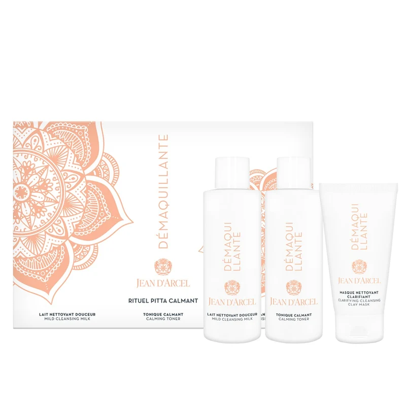 JEAN D'ARCEL DÉMAQUILLANTE rituel Pitta calmant Reinigungs-Set