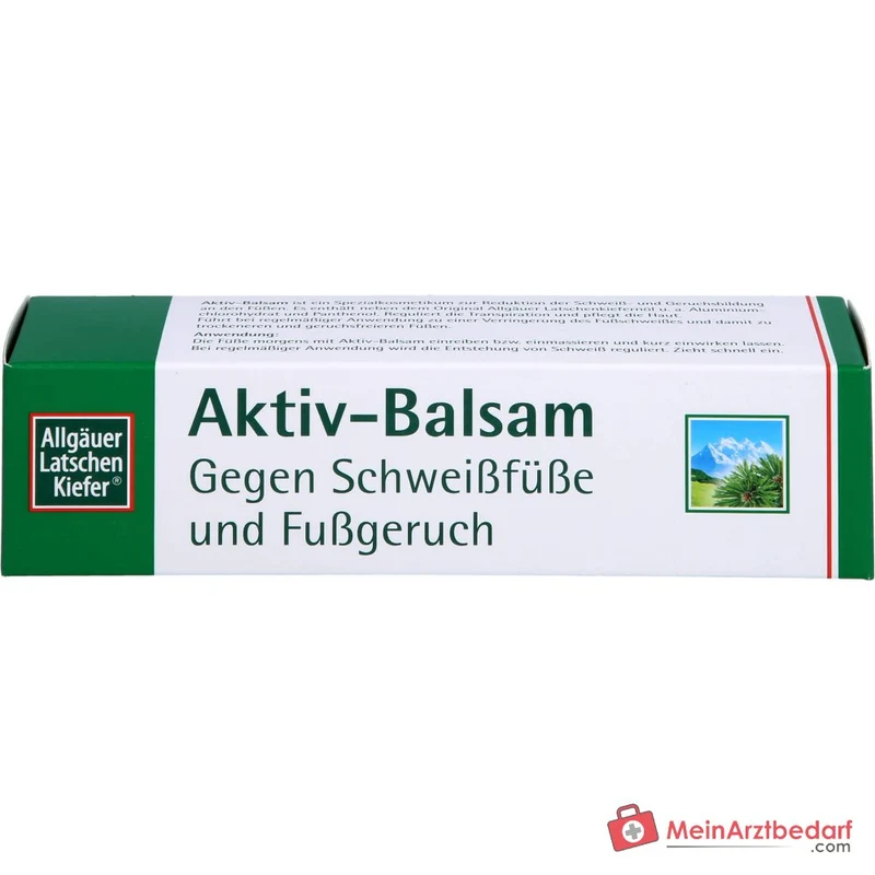 Allgäuer Latschenkiefer Aktiv-Balsam Aluminiumchlorohydrat / Panthenol / Latschenkiefernöl Creme, 50 ml