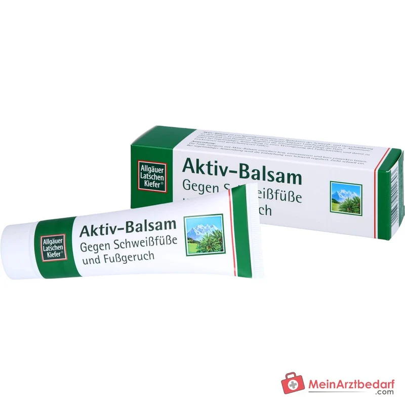 Allgäuer Latschenkiefer Aktiv-Balsam Aluminiumchlorohydrat / Panthenol / Latschenkiefernöl Creme, 50 ml