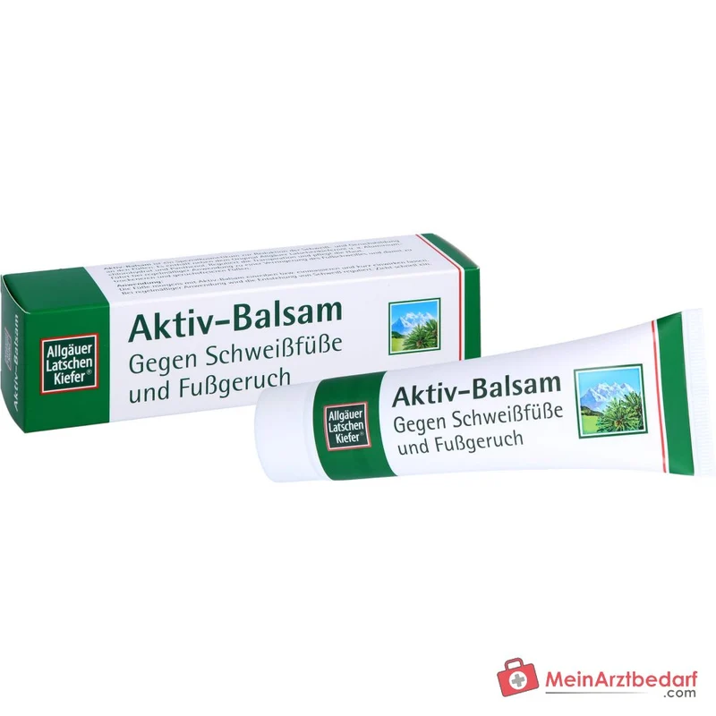 Allgäuer Latschenkiefer Aktiv-Balsam Aluminiumchlorohydrat / Panthenol / Latschenkiefernöl Creme, 50 ml