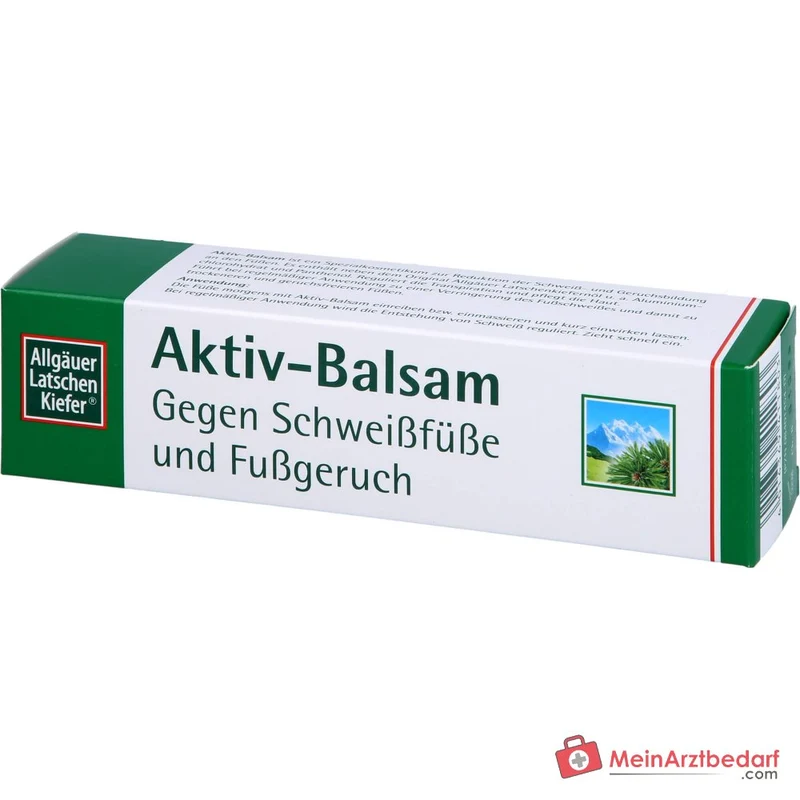 Allgäuer Latschenkiefer Aktiv-Balsam Aluminiumchlorohydrat / Panthenol / Latschenkiefernöl Creme, 50 ml