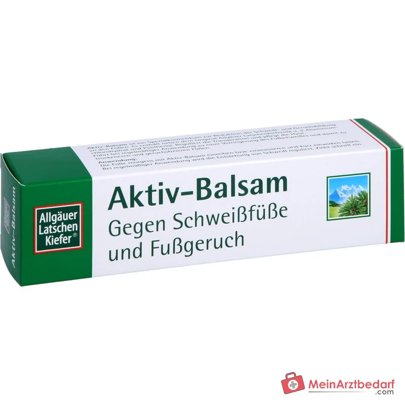 Allgäuer Latschenkiefer Aktiv-Balsam Aluminiumchlorohydrat / Panthenol / Latschenkiefernöl Creme, 50 ml
