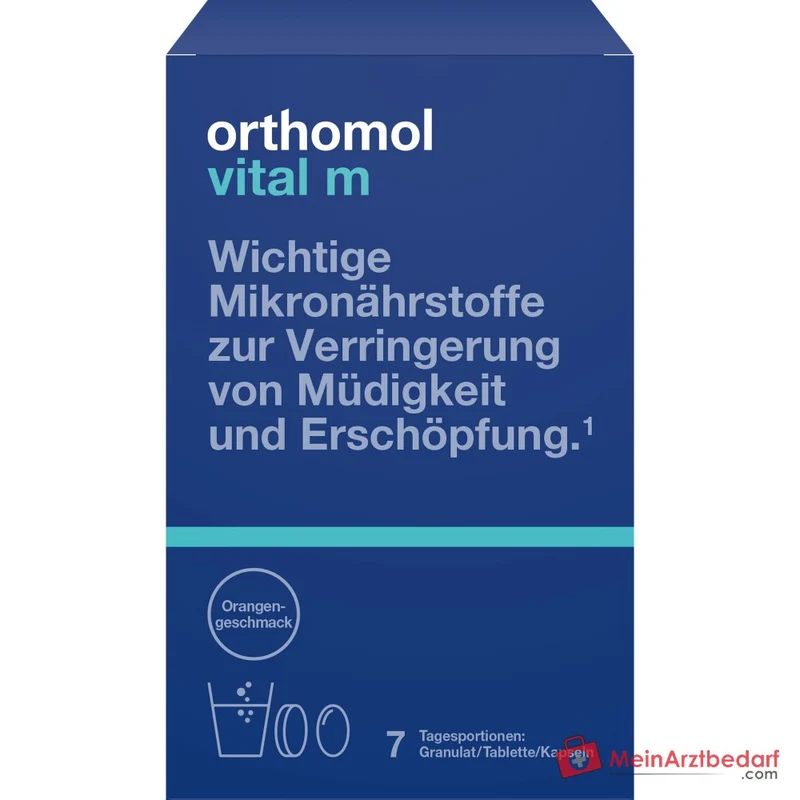 Orthomol Vital M Granulat/Kapseln/Tabletten Kombipackung, 15 Tagesportionen