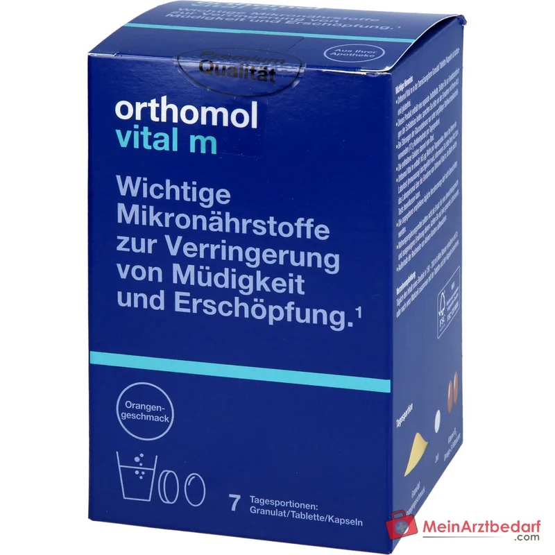Orthomol Vital M Granulat/Kapseln/Tabletten Kombipackung, 15 Tagesportionen