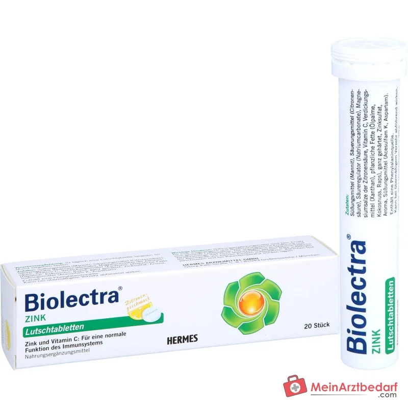 HERMES IXXILON Zink / Vitamin C Lutschtabletten, 39 g