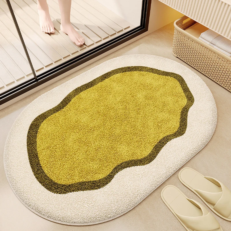 Gemütliche Camouflage-Badmatte für das Badezimmer