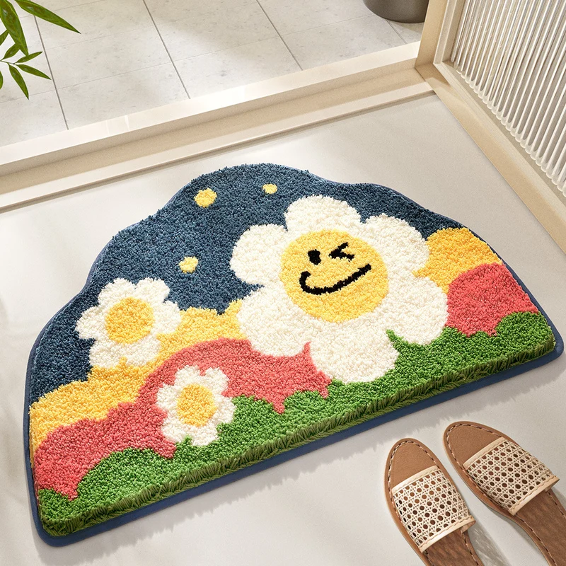 Gemütliche Camouflage-Badmatte für das Badezimmer