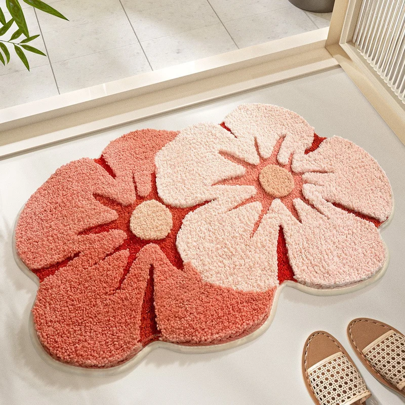 Gemütliche Camouflage-Badmatte für das Badezimmer