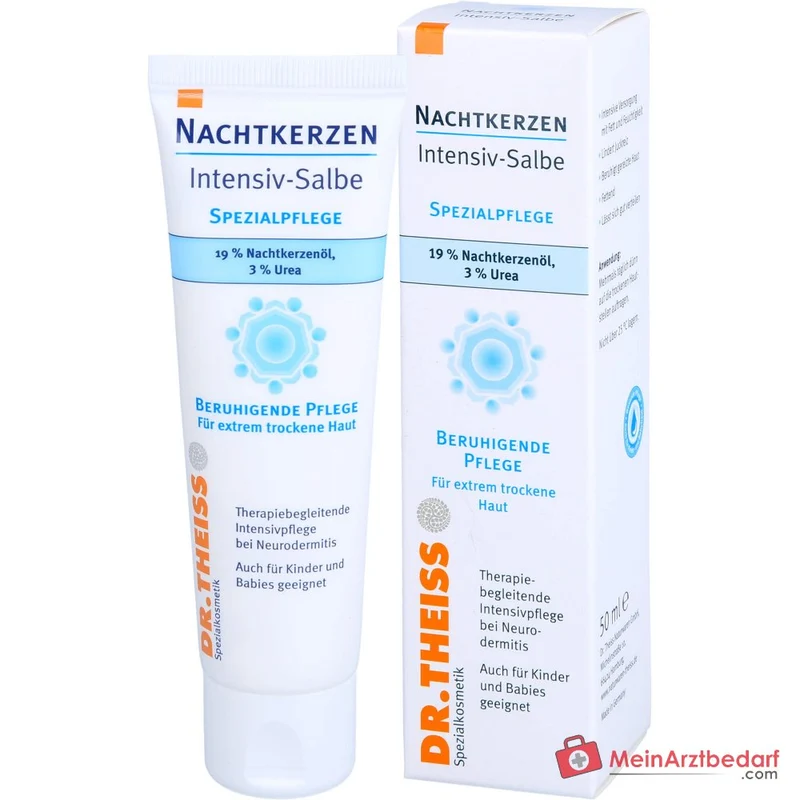 Dr. Theiss Nachtkerzen Intensiv-Salbe fettend Nachtkerzenöl / Urea Salbe, 50 g