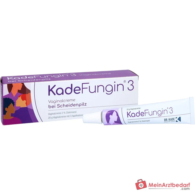 KadeFungin 3 Clotrimazol Vaginalcreme, 20 g