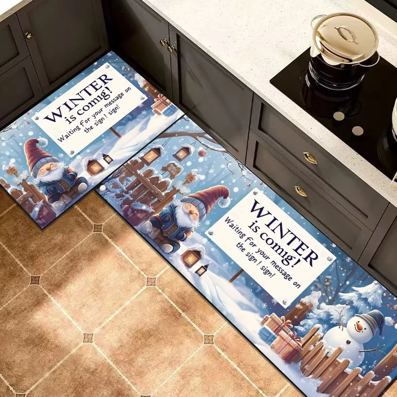 Weihnachtsmotiv Küchenläufermatte für Zuhause