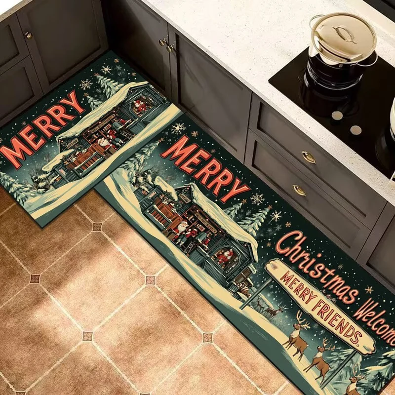 Weihnachtsmotiv Küchenläufermatte für Zuhause