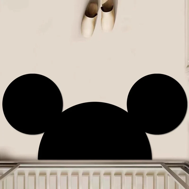 Cartoon-Maus-Themenmatte für die Wohnkultur