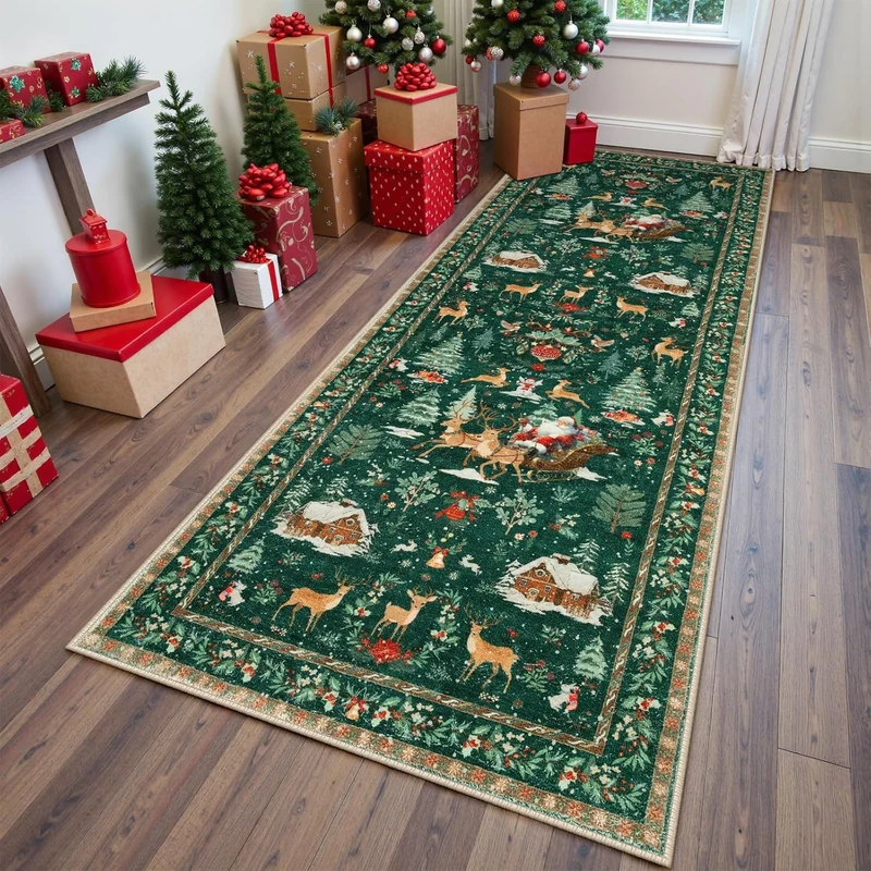 Festlicher Weihnachts-Themen Läufer für Zuhause