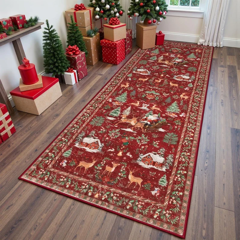 Festlicher Weihnachts-Themen Läufer für Zuhause