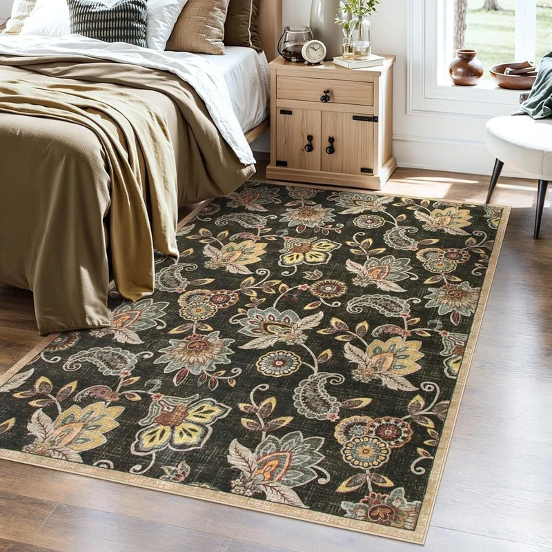 Eleganter tiger-themed Teppich für das Zuhause