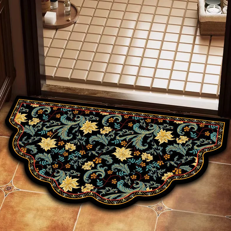 Eleganter floraler Teppich