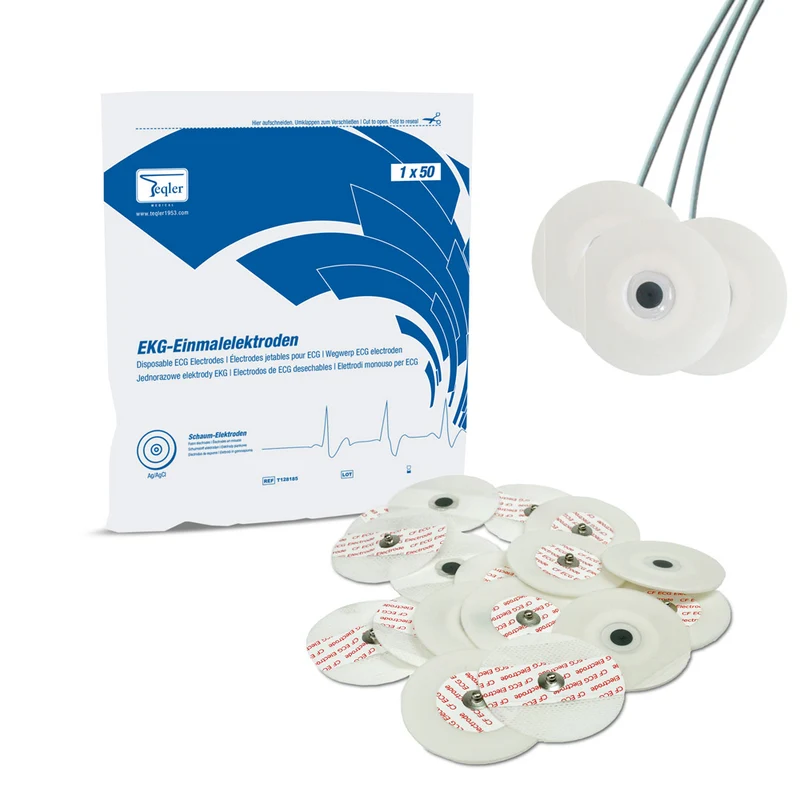 EKG-Einmalelektroden für Druckknopfadapter