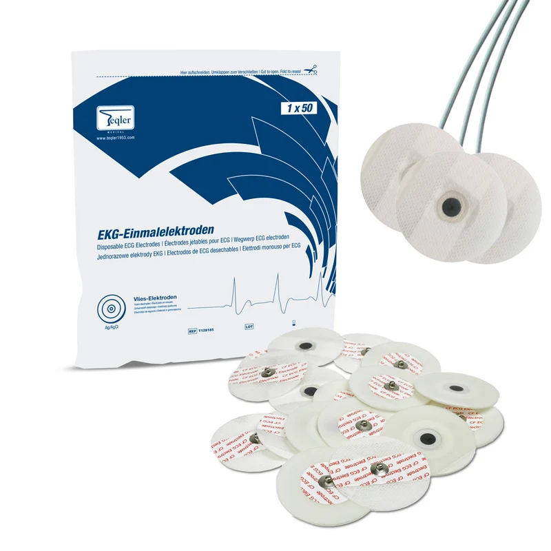 EKG-Einmalelektroden für Druckknopfadapter