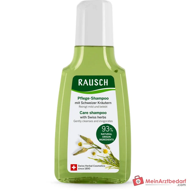 Rausch Pflege-Shampoo mit Schweizer Kräutern, 40 ml