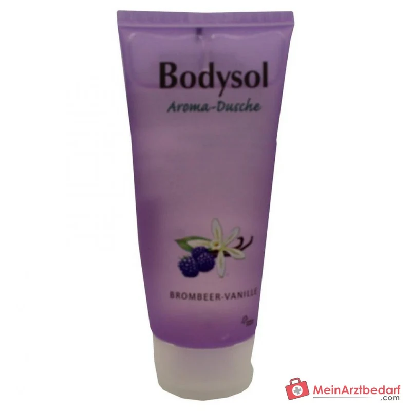 Bodysol Aroma-Dusche Brombeer-Vanille Duschgel, 100 ml