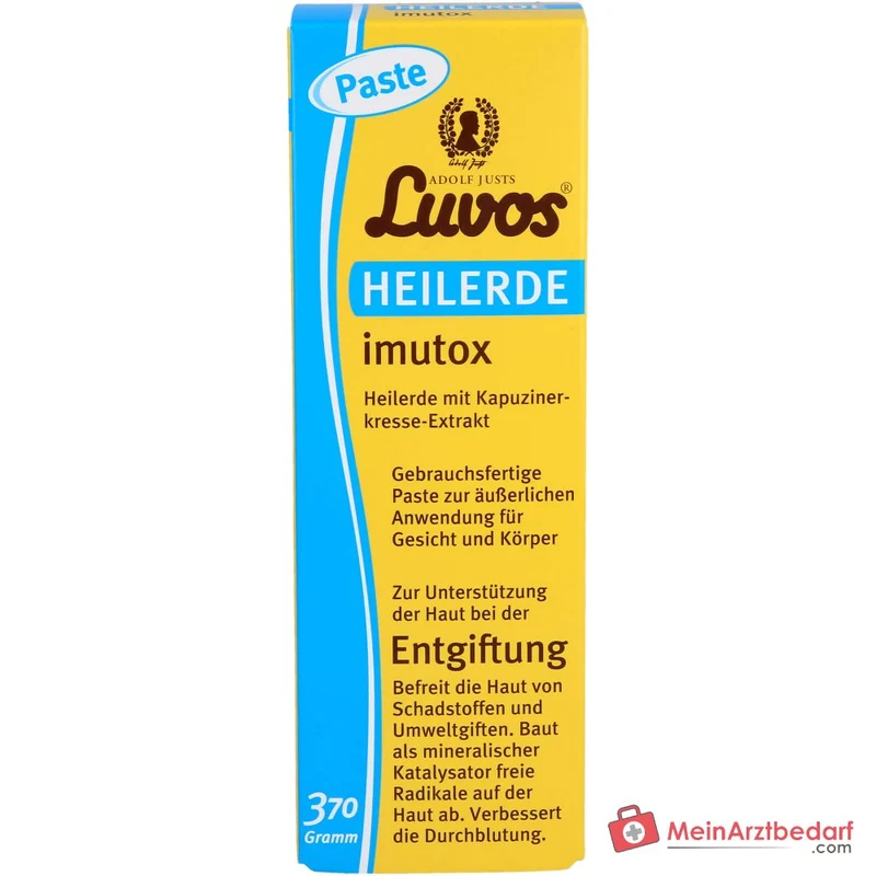 Luvos Heilerde imutox Paste mit Kapuzinerkresse-Extrakt, 370 g