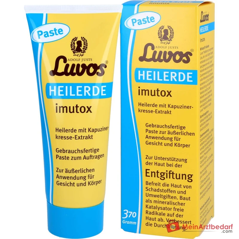Luvos Heilerde imutox Paste mit Kapuzinerkresse-Extrakt, 370 g