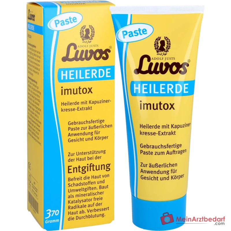 Luvos Heilerde imutox Paste mit Kapuzinerkresse-Extrakt, 370 g