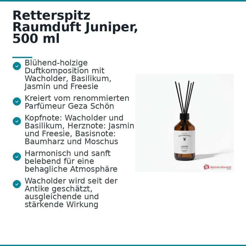 Retterspitz Raumduft Juniper, 500 ml