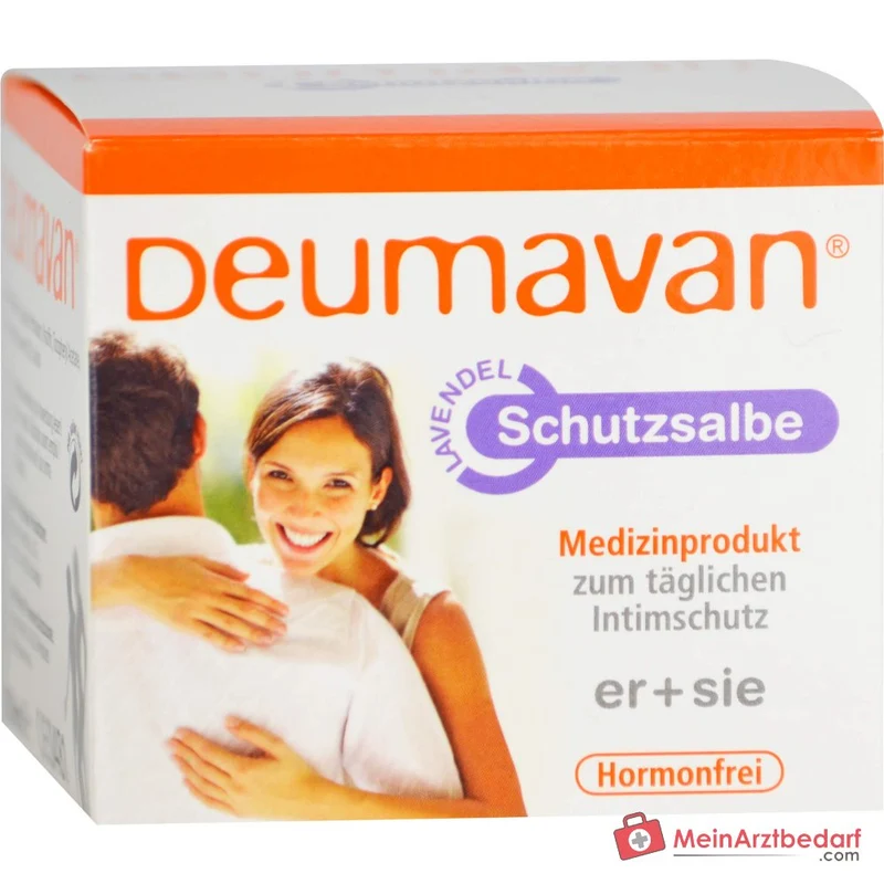 Deumavan Schutzsalbe Lavendel Paraffinum Liquidum / Petrolatum / Paraffin / Tocopheryl Acetate / Lavandula Angustifolia Oil / Linalool Fettsalbe, 100 ml