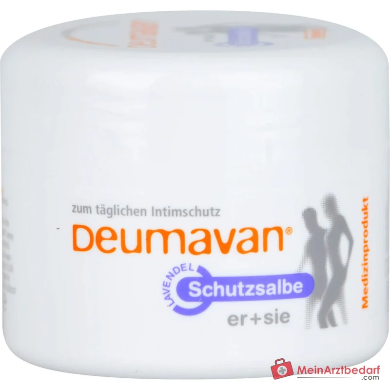 Deumavan Schutzsalbe Lavendel Paraffinum Liquidum / Petrolatum / Paraffin / Tocopheryl Acetate / Lavandula Angustifolia Oil / Linalool Fettsalbe, 100 ml