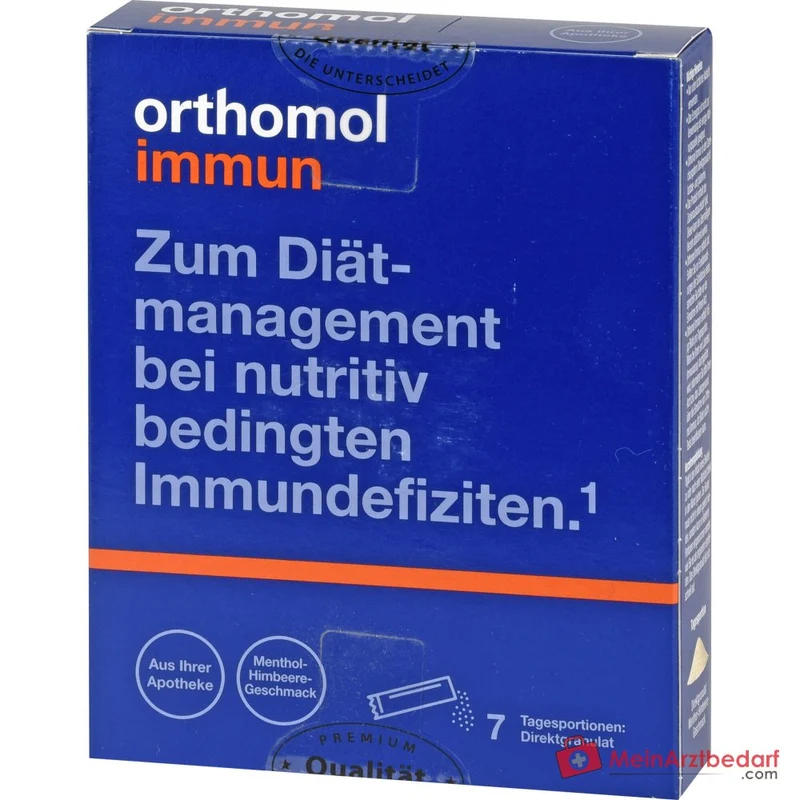 Orthomol Immun Direktgranulat Menthol-Himbeere, 7 St.