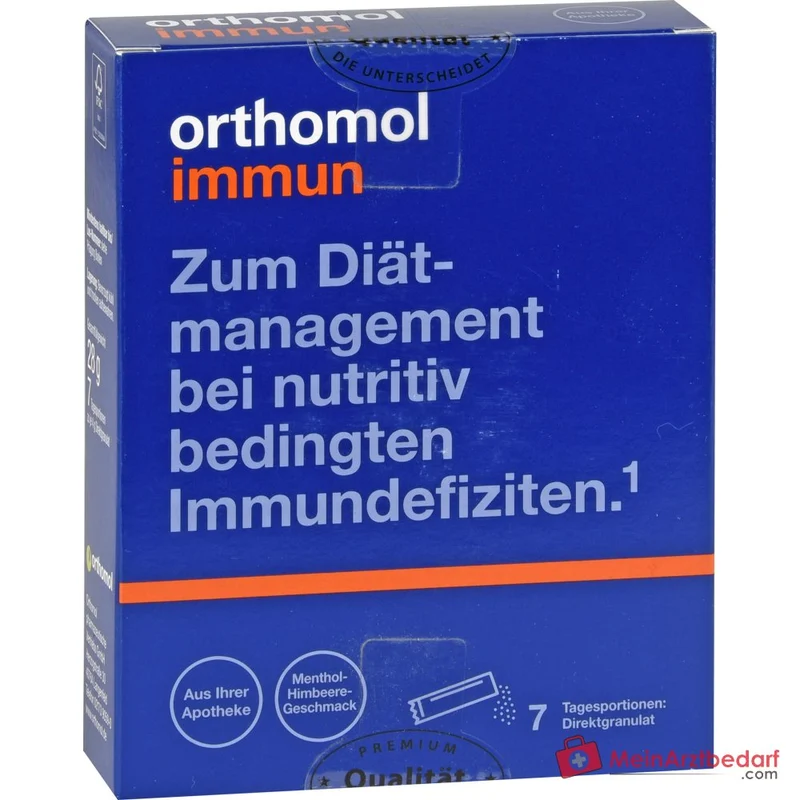 Orthomol Immun Direktgranulat Menthol-Himbeere, 7 St.