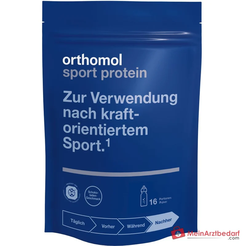 Orthomol Sport Protein Pulver Schokolade, 640 g