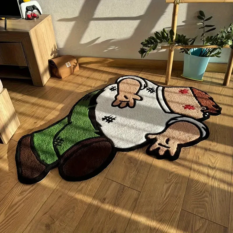 Kinderteppich mit Cartoon-Charakteren