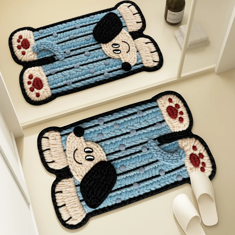Bärenförmige Plüsch-Badematte für das Badezimmer