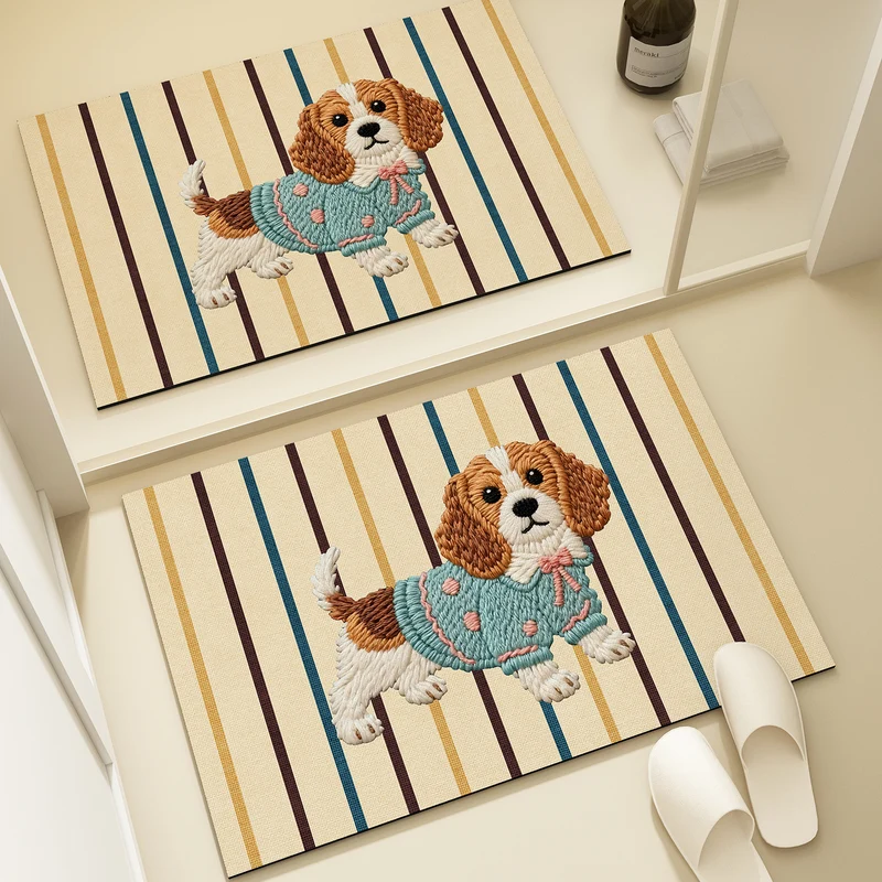 Bärenförmige Plüsch-Badematte für das Badezimmer