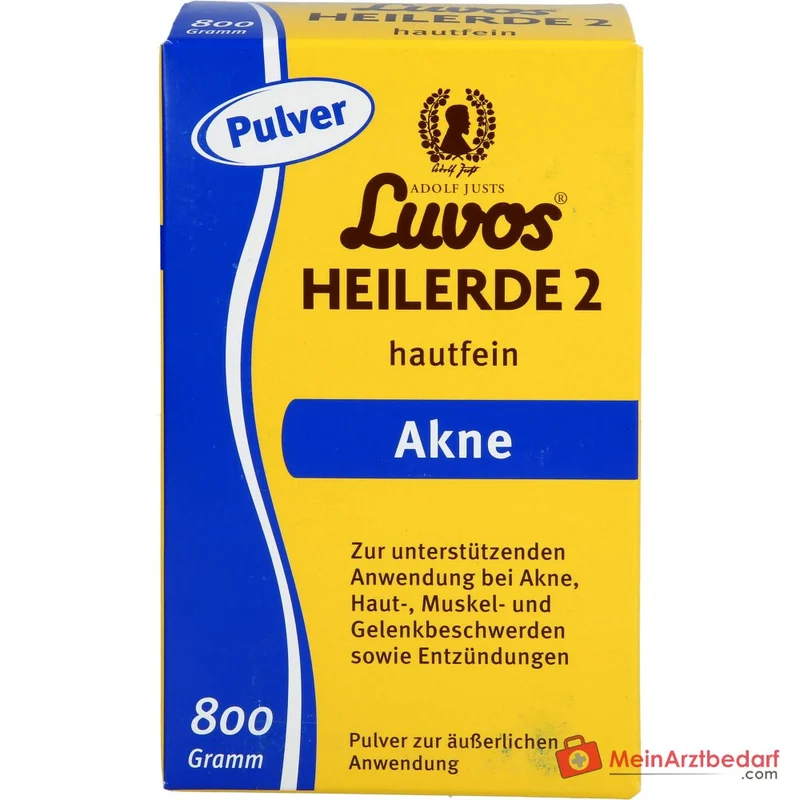 Luvos Heilerde 2 hautfein Pulver zur äußerlichen Anwendung, 800 g