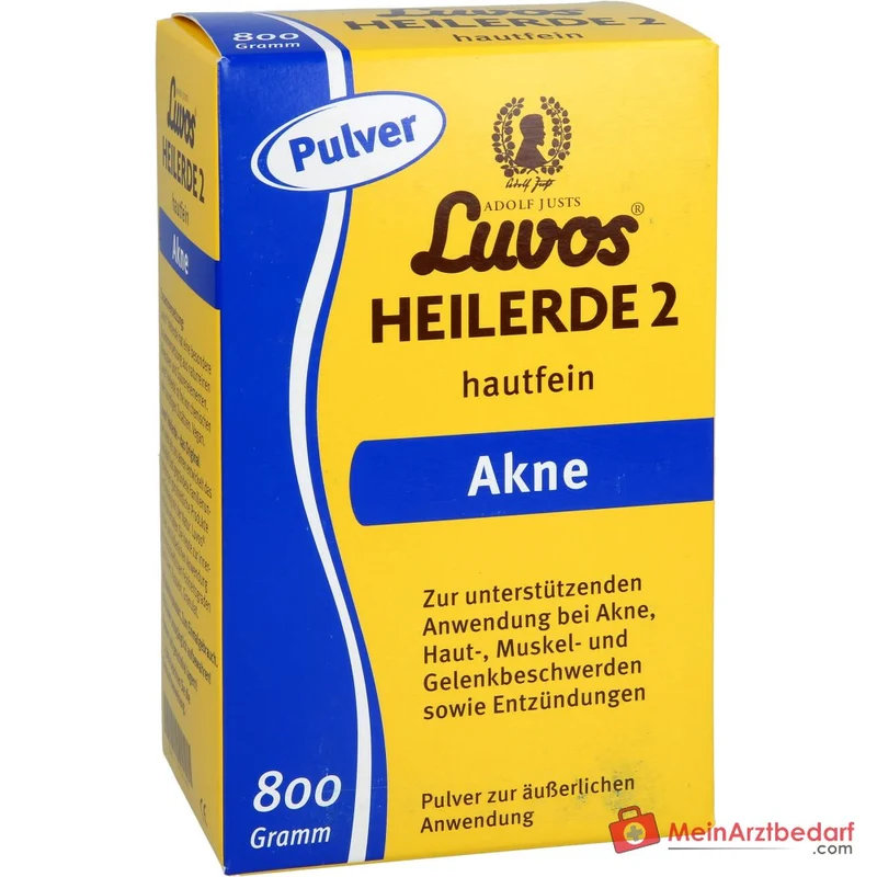 Luvos Heilerde 2 hautfein Pulver zur äußerlichen Anwendung, 800 g