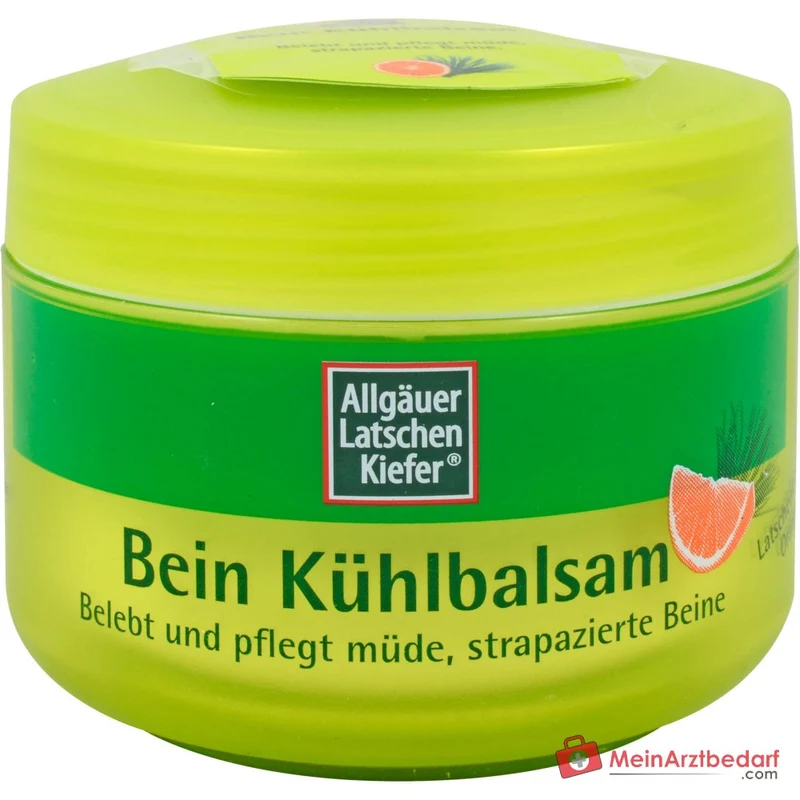 Allgäuer Latschenkiefer Bein Kühlbalsam mit Latschenkiefernöl Balsam, 200 ml
