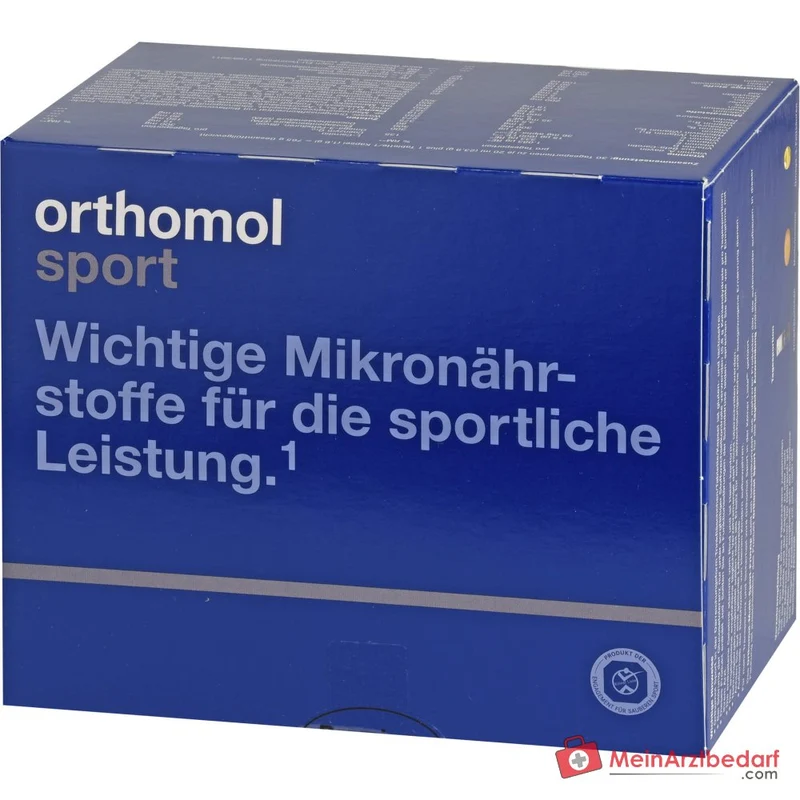 Orthomol Sport Trinkfläschchen mit Tablette und Kapsel, 30 St.