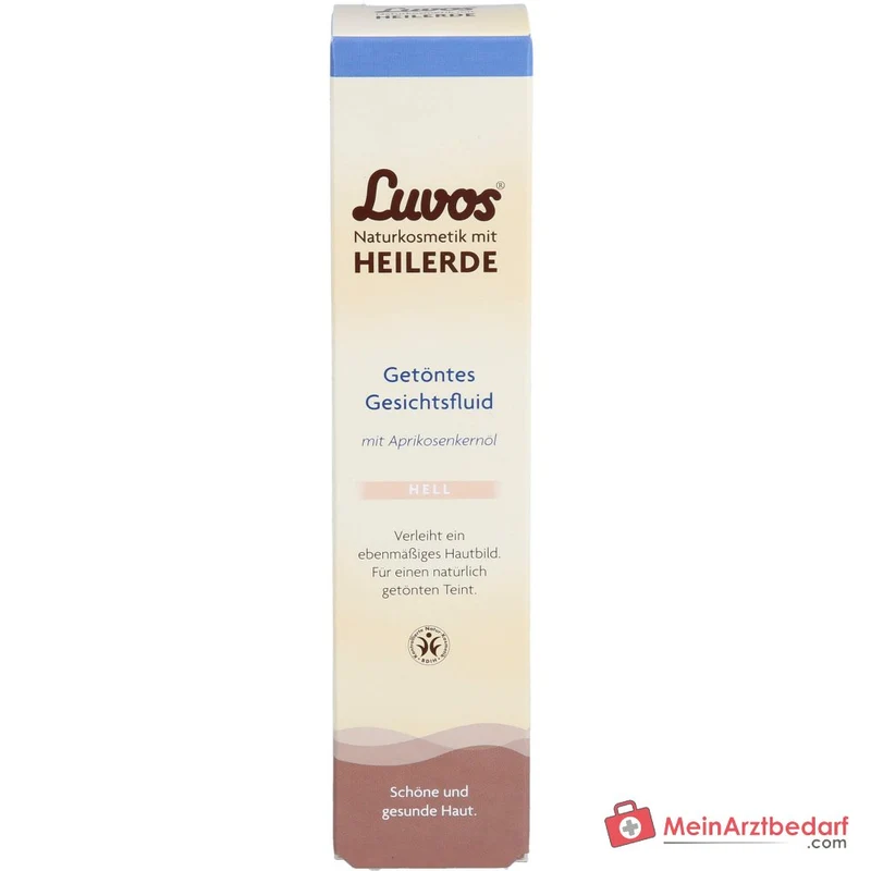 Luvos Naturkosmetik getöntes Gesichtsfluid hell, 50 ml