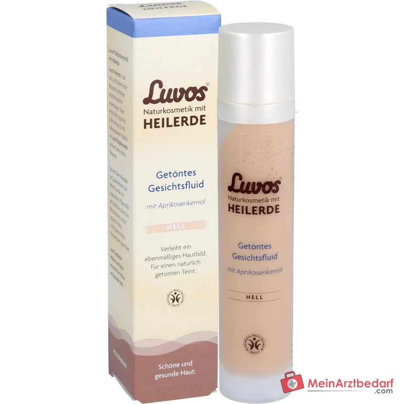 Luvos Naturkosmetik getöntes Gesichtsfluid hell, 50 ml