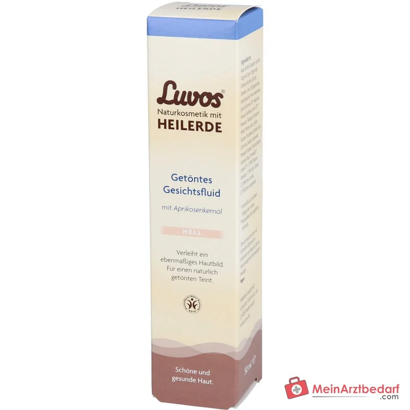 Luvos Naturkosmetik getöntes Gesichtsfluid hell, 50 ml