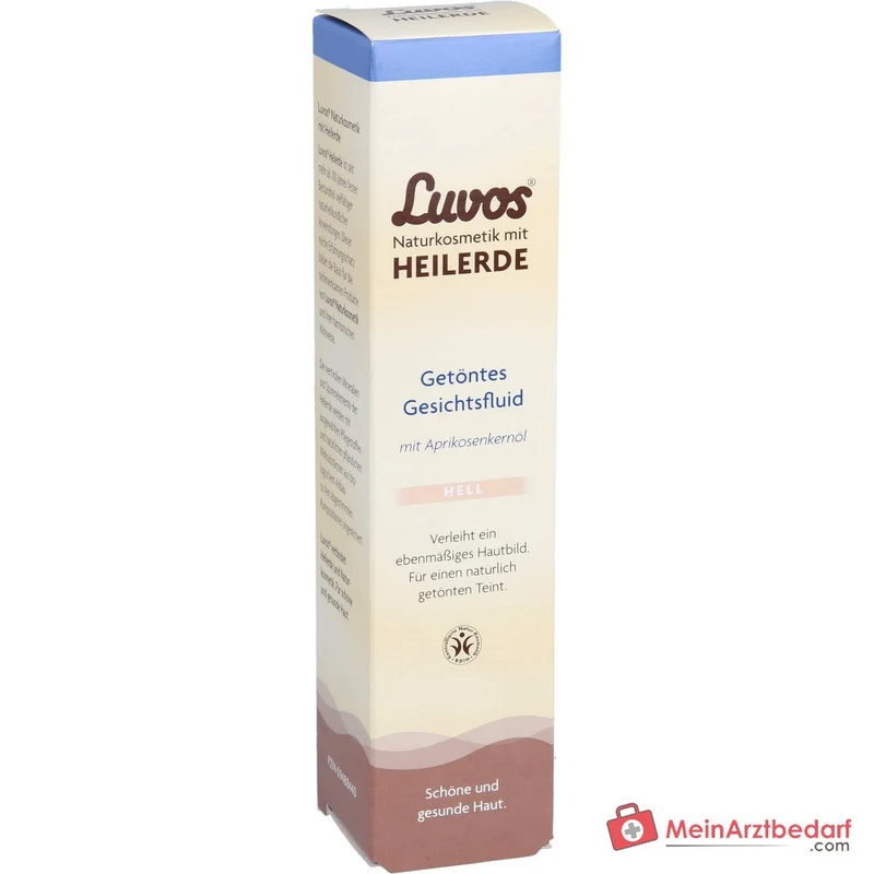 Luvos Naturkosmetik getöntes Gesichtsfluid hell, 50 ml