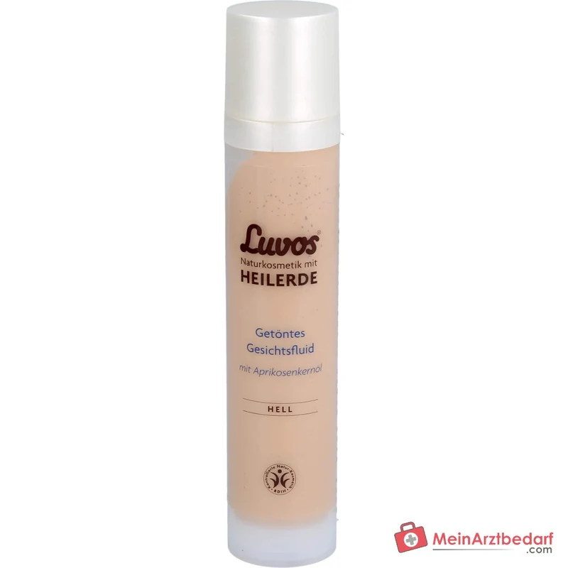 Luvos Naturkosmetik getöntes Gesichtsfluid hell, 50 ml