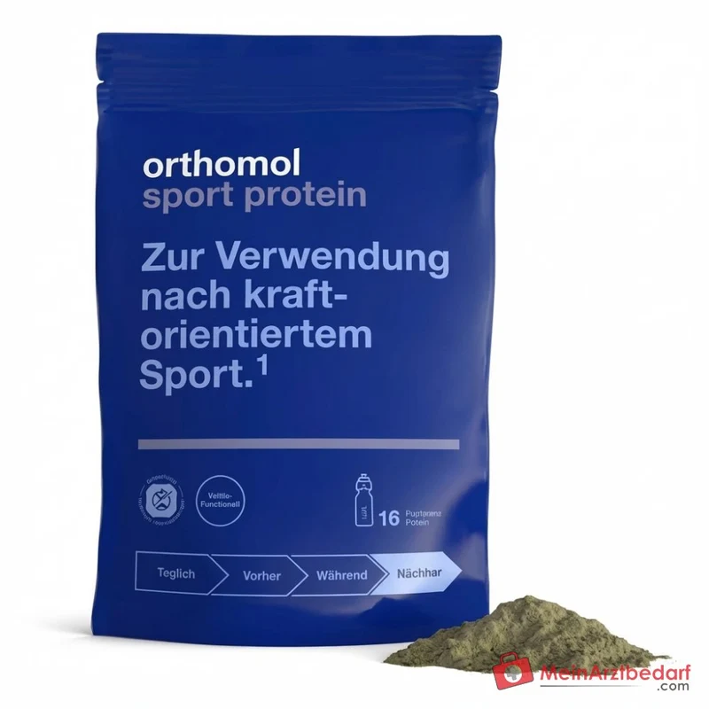 Orthomol Sport Protein Pulver Vanille, 640 g