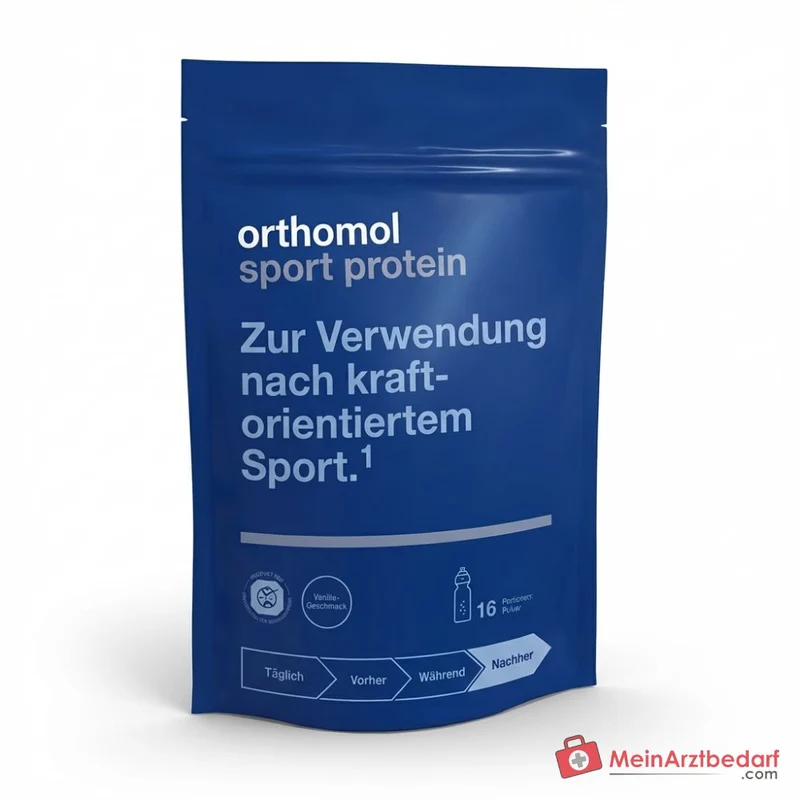 Orthomol Sport Protein Pulver Vanille, 640 g