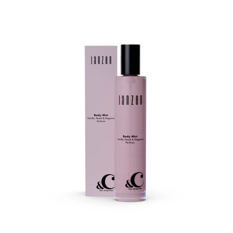 JANZEN &C Body Mist Vanilla Peach & Happiness