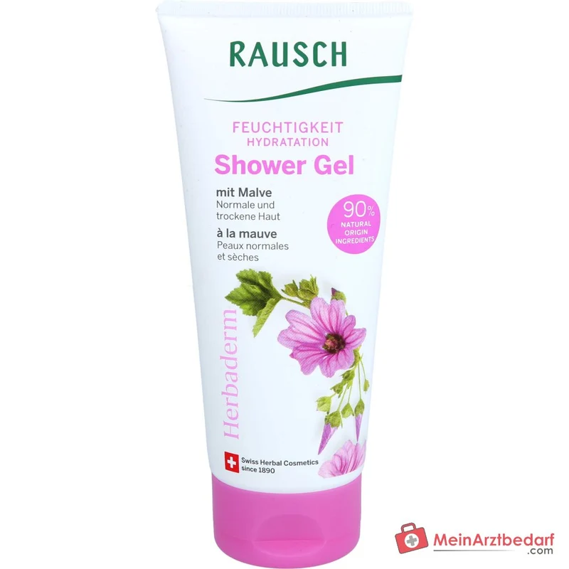 Rausch Feuchtigkeit Shower Gel mit Malve, 200 ml